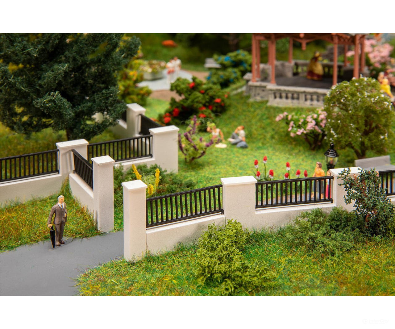 Faller 180419 Ho Wall Fence Scenery Details