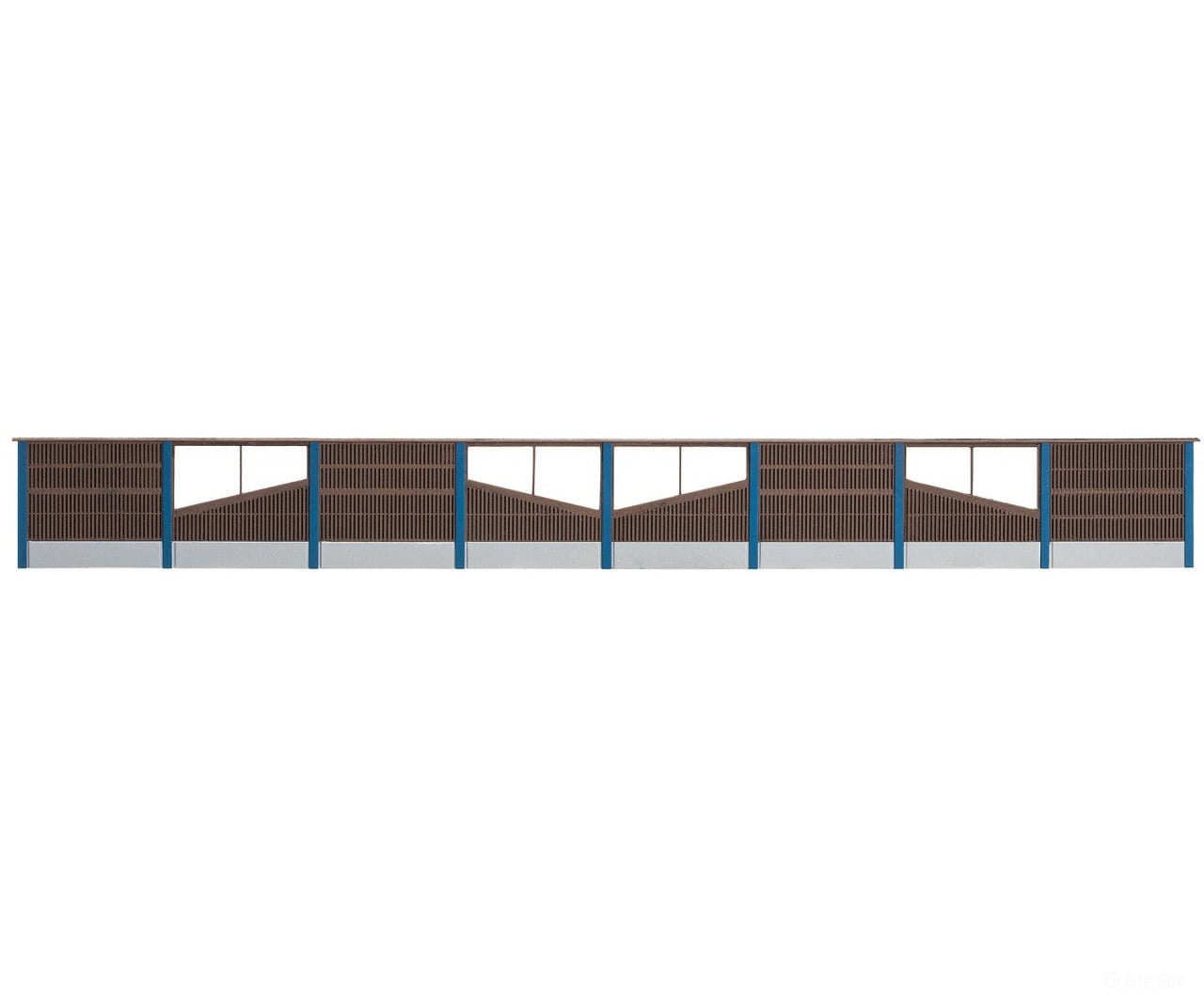 Faller 180422 Ho Wood Noise Protection Wall Scenery Details