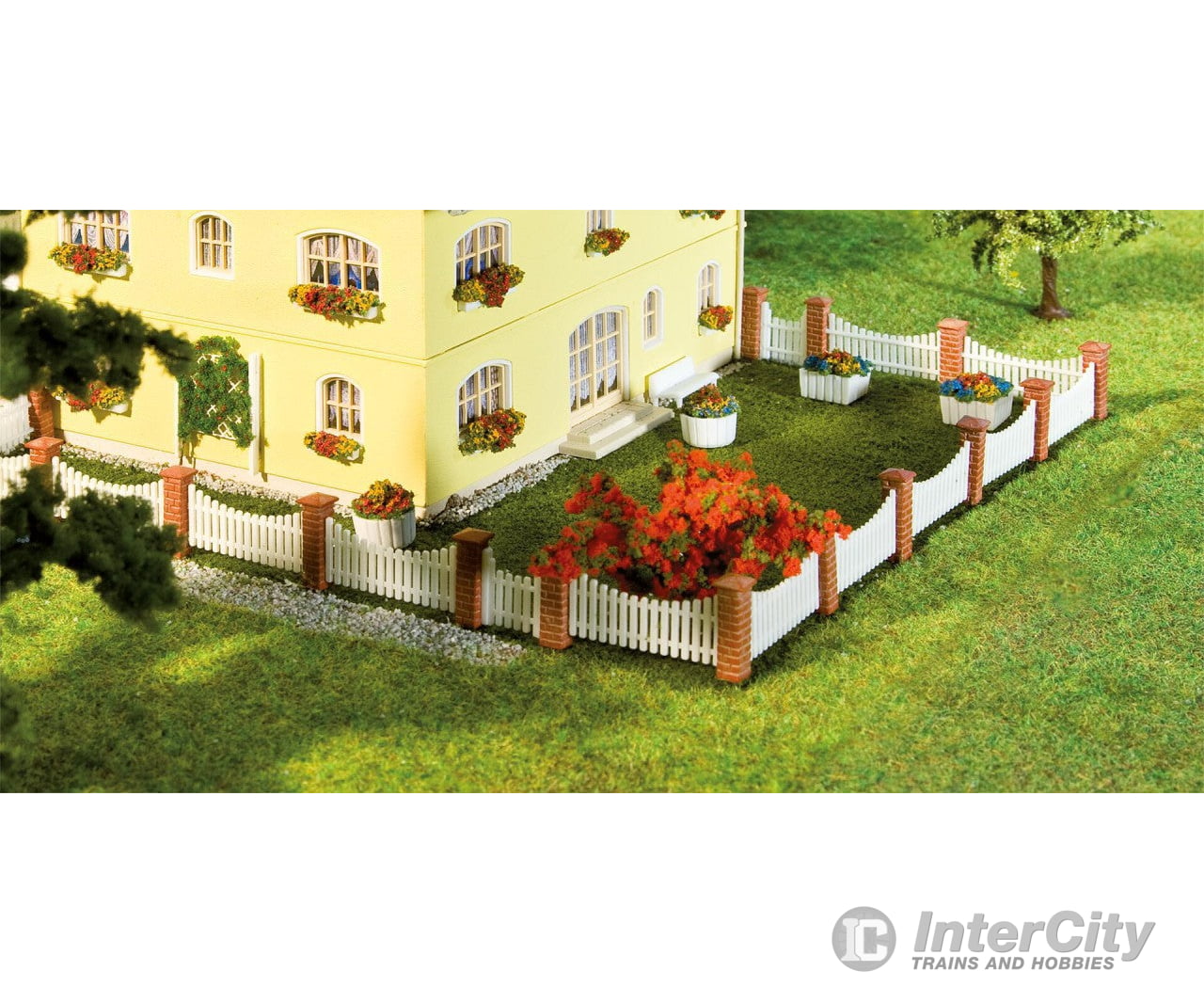 Faller 180429 Ho Front Garden Fencing 385 Mm Scenery Details