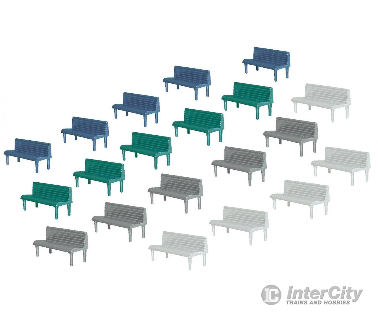 Faller 180441 Ho 20 Benches Scenery Details