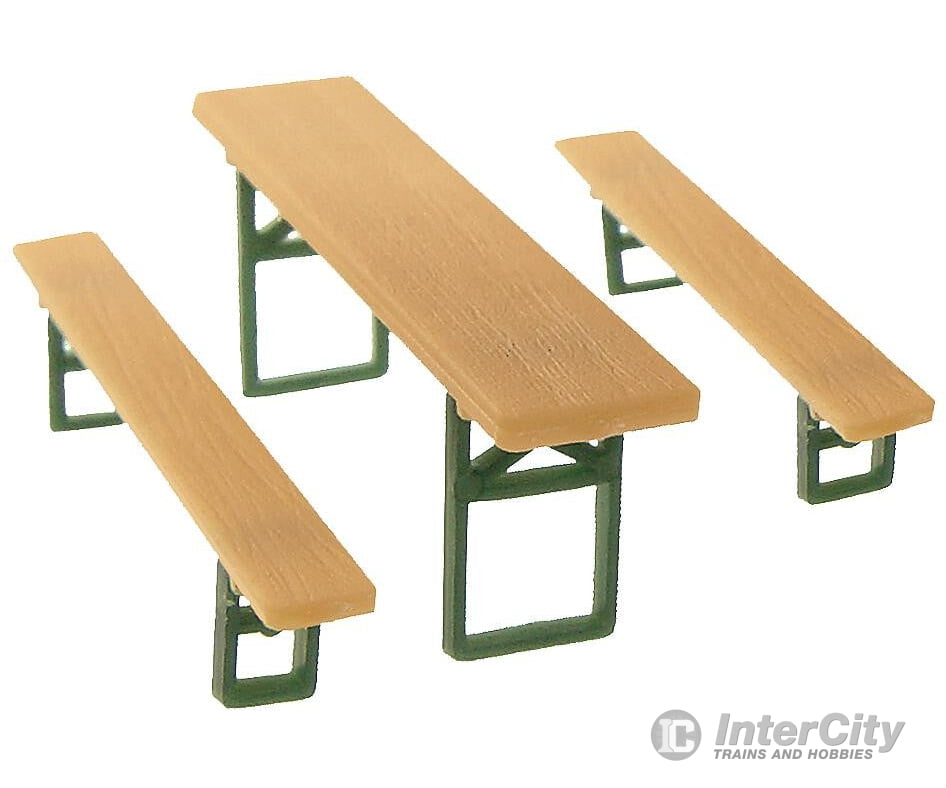 Faller 180444 Ho 40 Beer Benches And 20 Tables Scenery Details