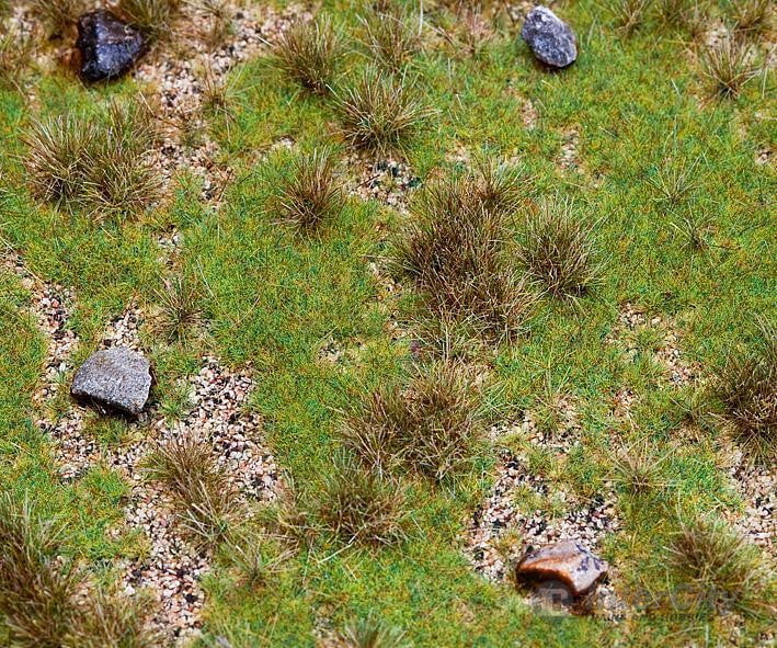 Faller 180476 Ho Tt N Premium Countryside Segment Meadow With Boulders Grass & Scenery Mats