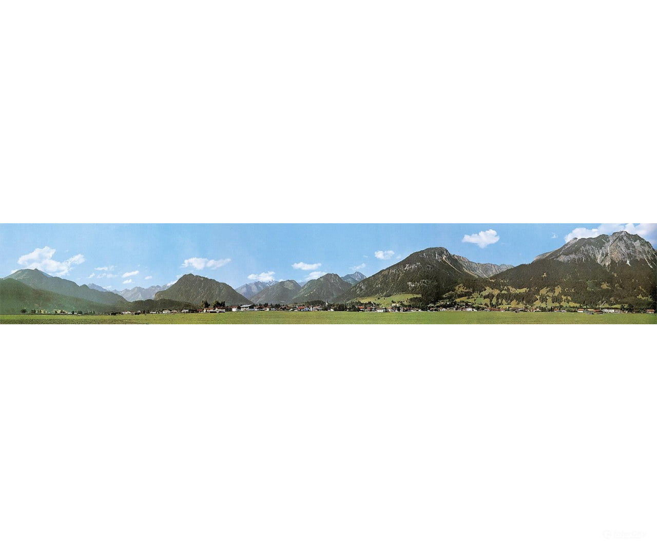 Faller 180517 Ho Tt N Oberstdorf Model Background Extension Other Scenery