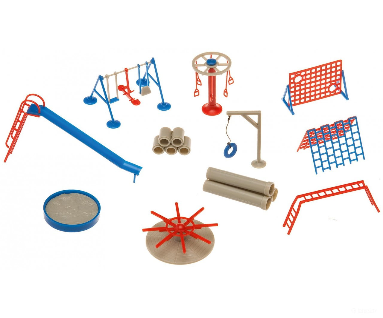 Faller 180576 Ho Playground Equipment Scenery Details