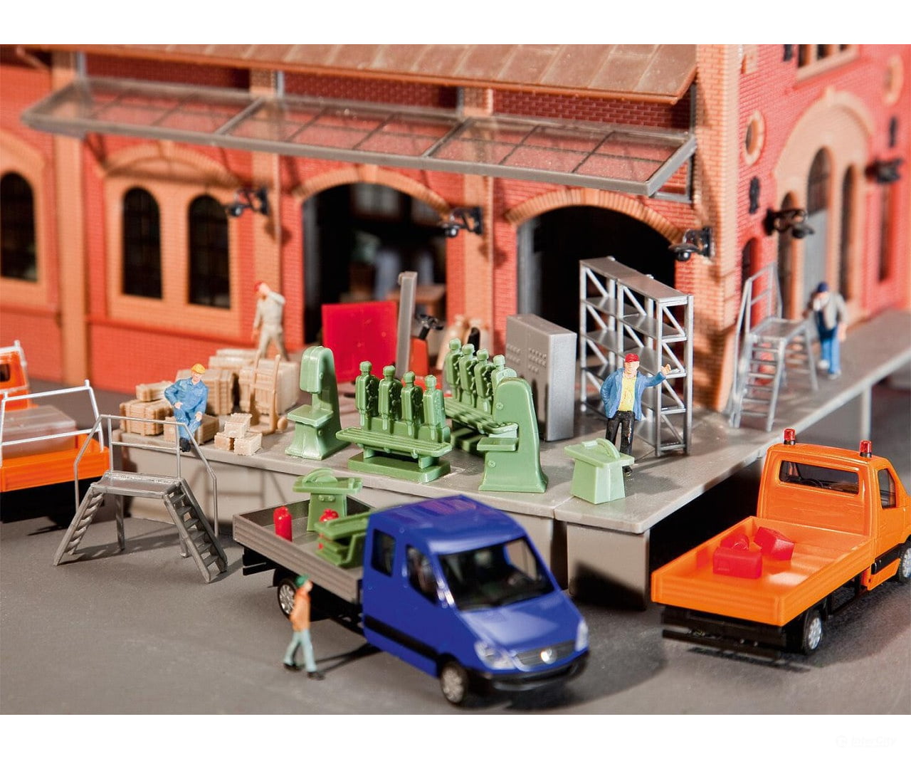 Faller 180604 Ho Shop Interior Equipment Scenery Details