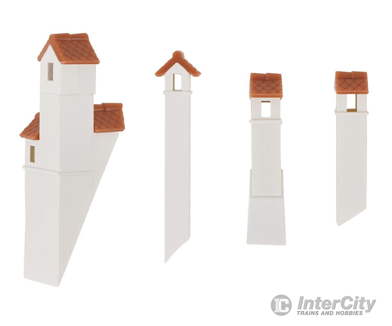 Faller 180858 Ho 4 Chimneys Scenery Details