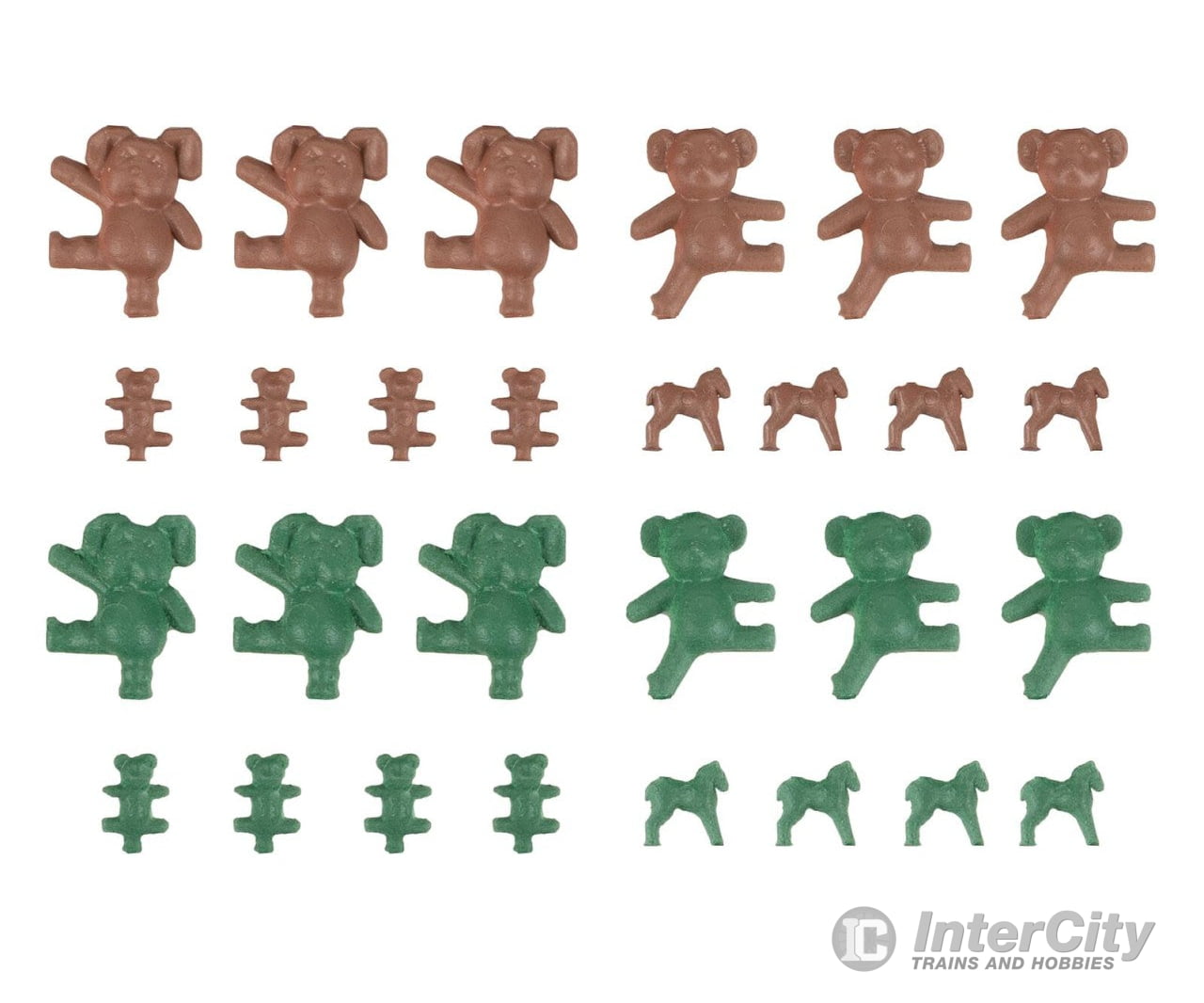 Faller 180861 Ho 30 Cuddly Toys Scenery Details