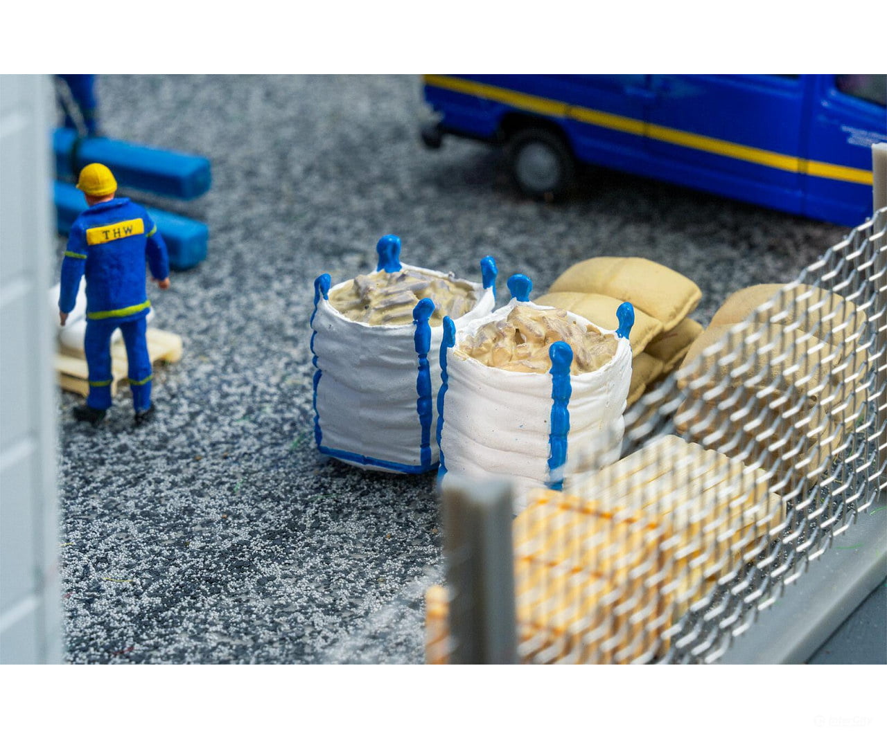 Faller 180899 HO 10 Big Bags Scenery Details
