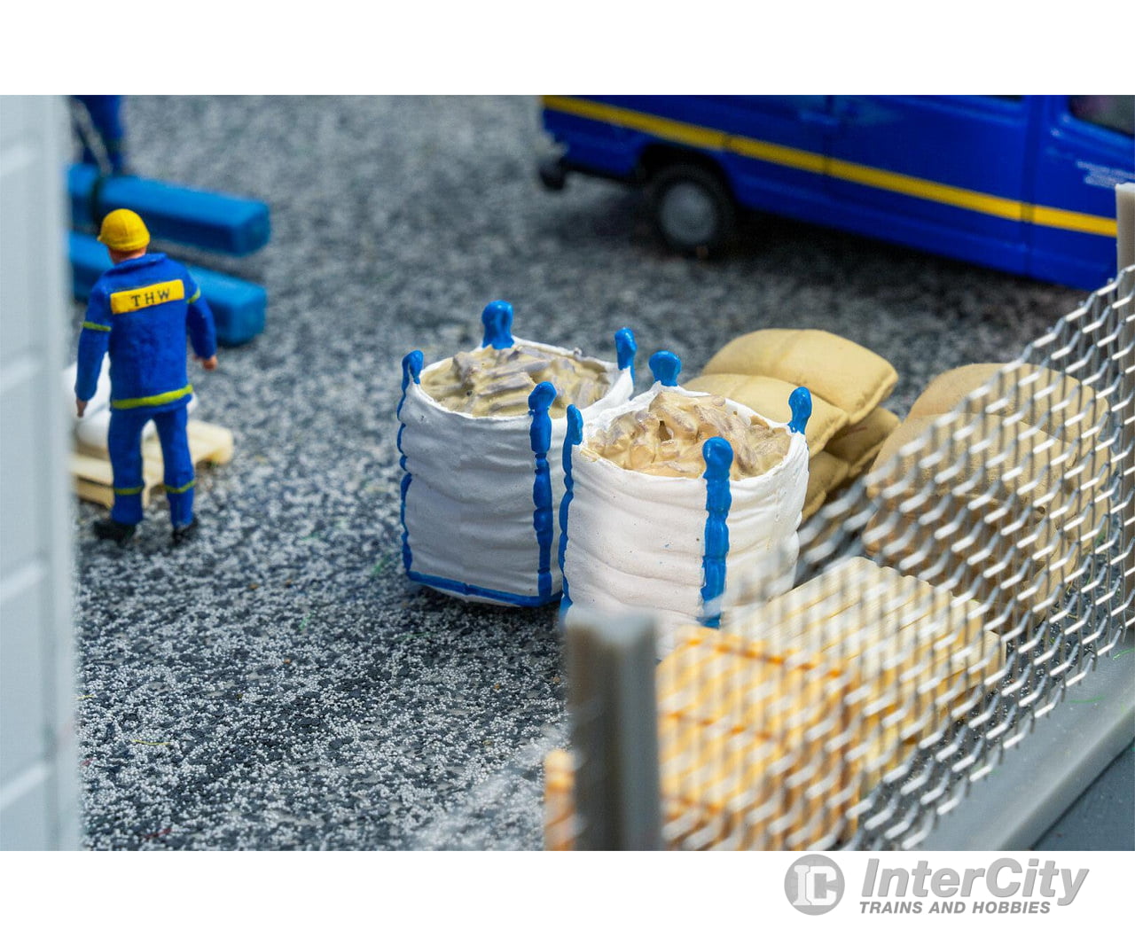 Faller 180899 HO 10 Big Bags Scenery Details
