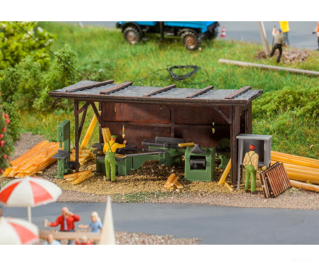 Faller 180961 Ho Wood Working Machines Scenery Details