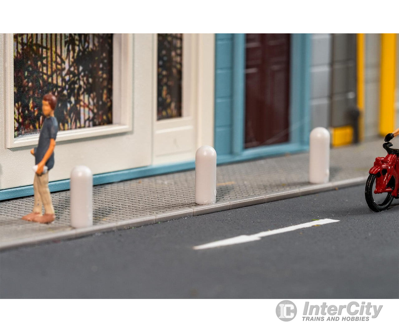 Faller 180999 HO 10 Concrete bollards Scenery Details