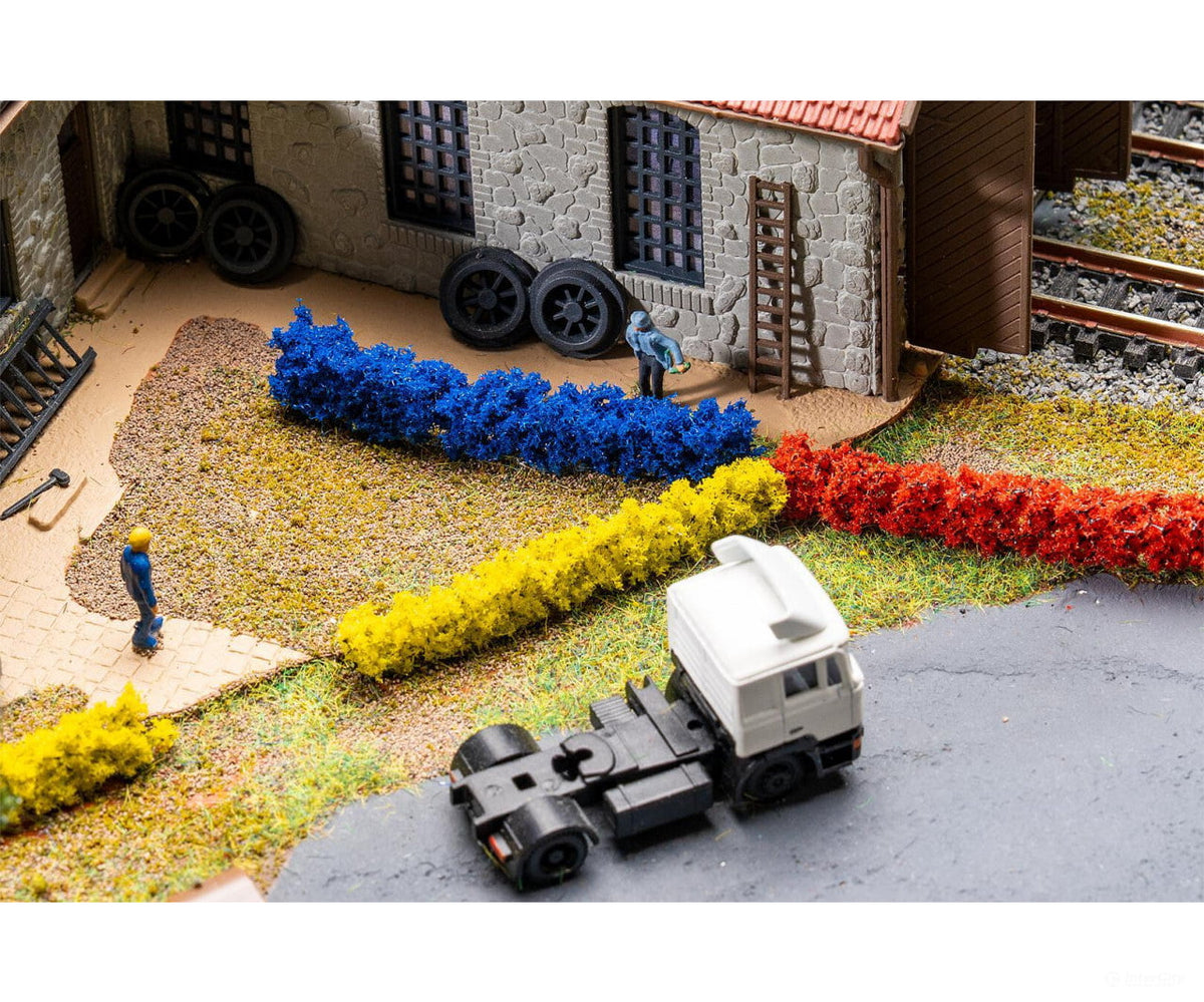 Faller 181354 HO 3 Hedges colourful mix - Trees & Vegetation