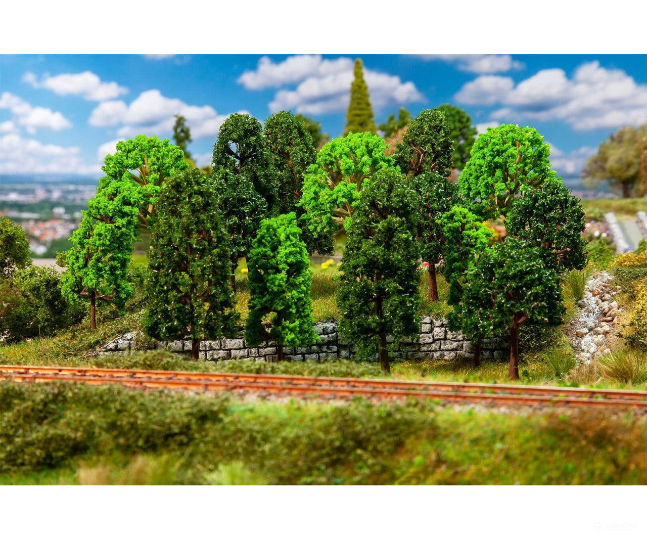 Faller 181524 H0 Tt 15 Deciduous Trees Assorted Trees & Vegetation