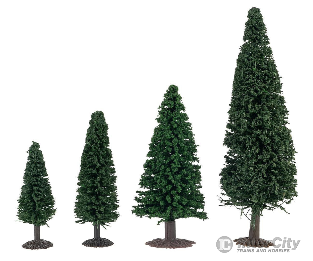 Faller 181543 HO 100 Fir trees assorted Structures