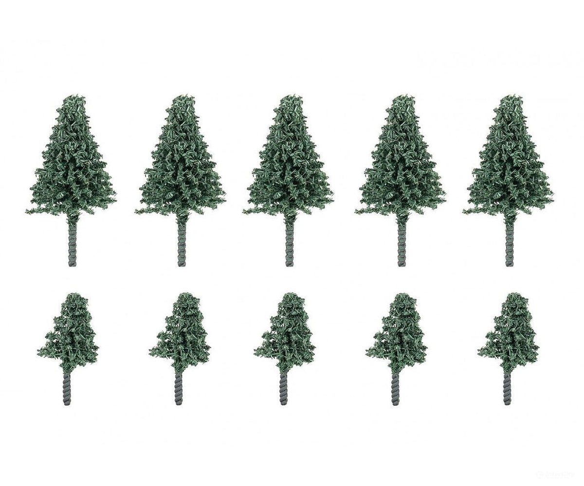 Faller 181546 HO 10 Small fir trees - Trees & Vegetation