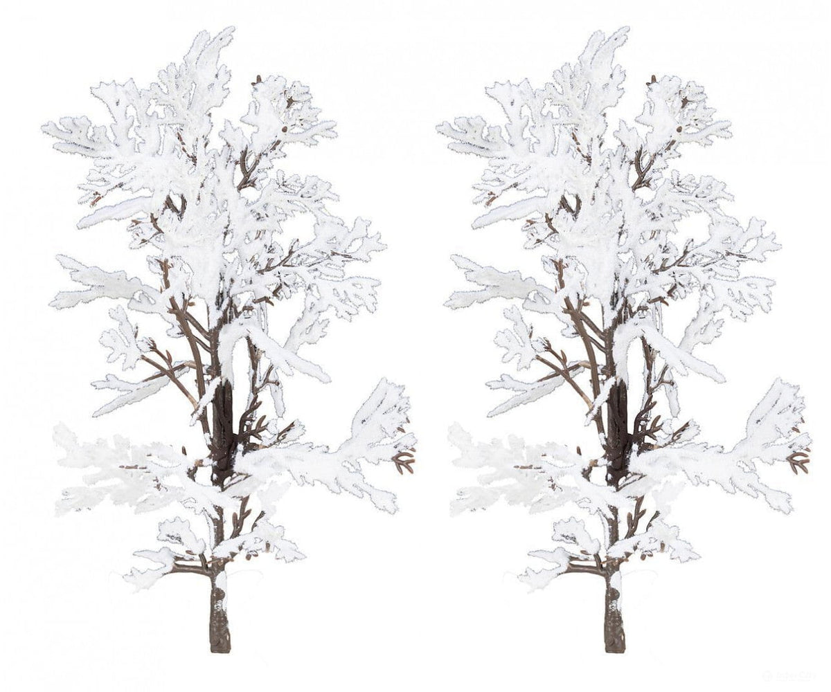 Faller 181584 HO 2 Beech trees snow-covered - Trees & Vegetation