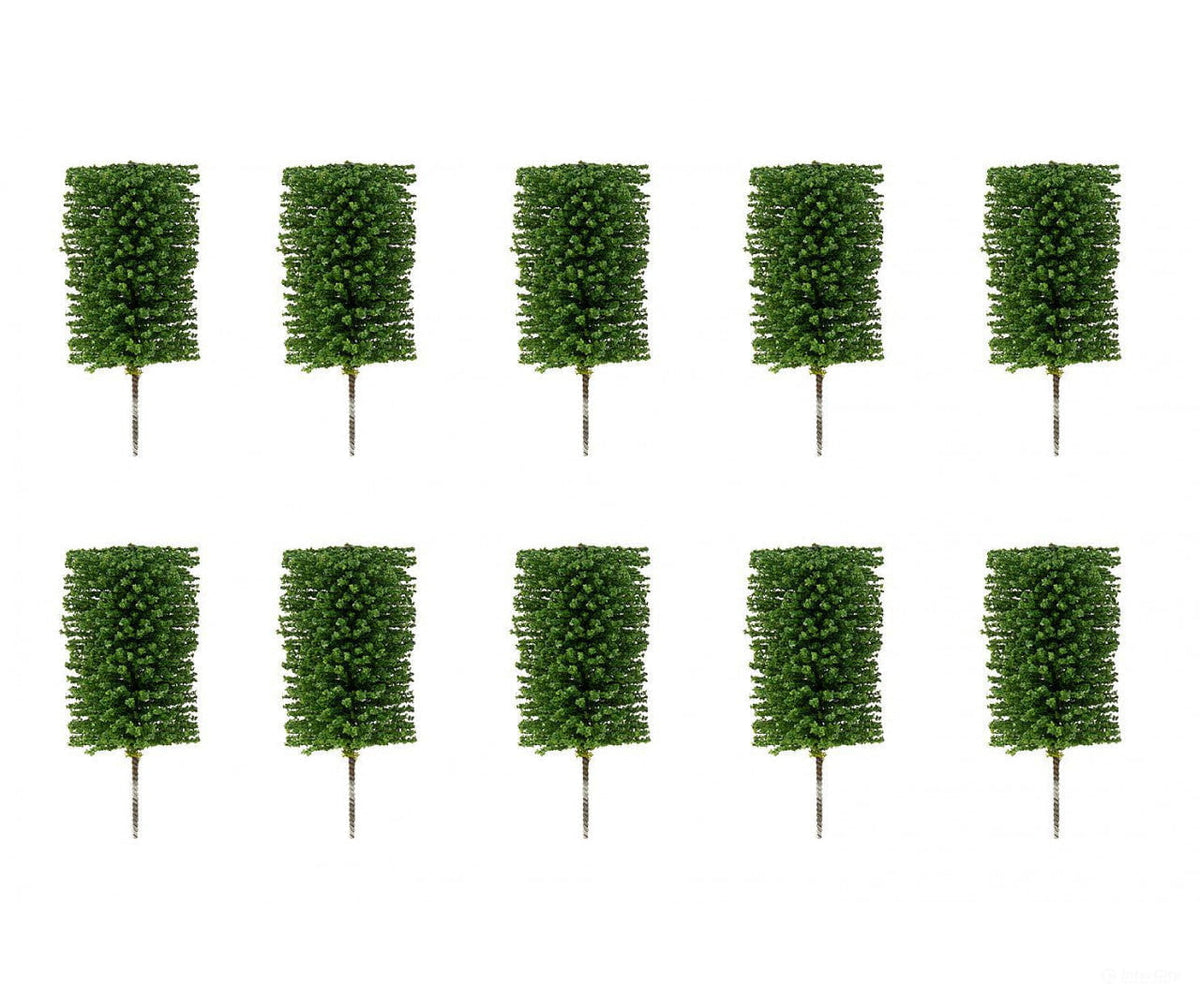 Faller 181591 HO 10 Front garden trees boxwood columnar - Trees & Vegetation