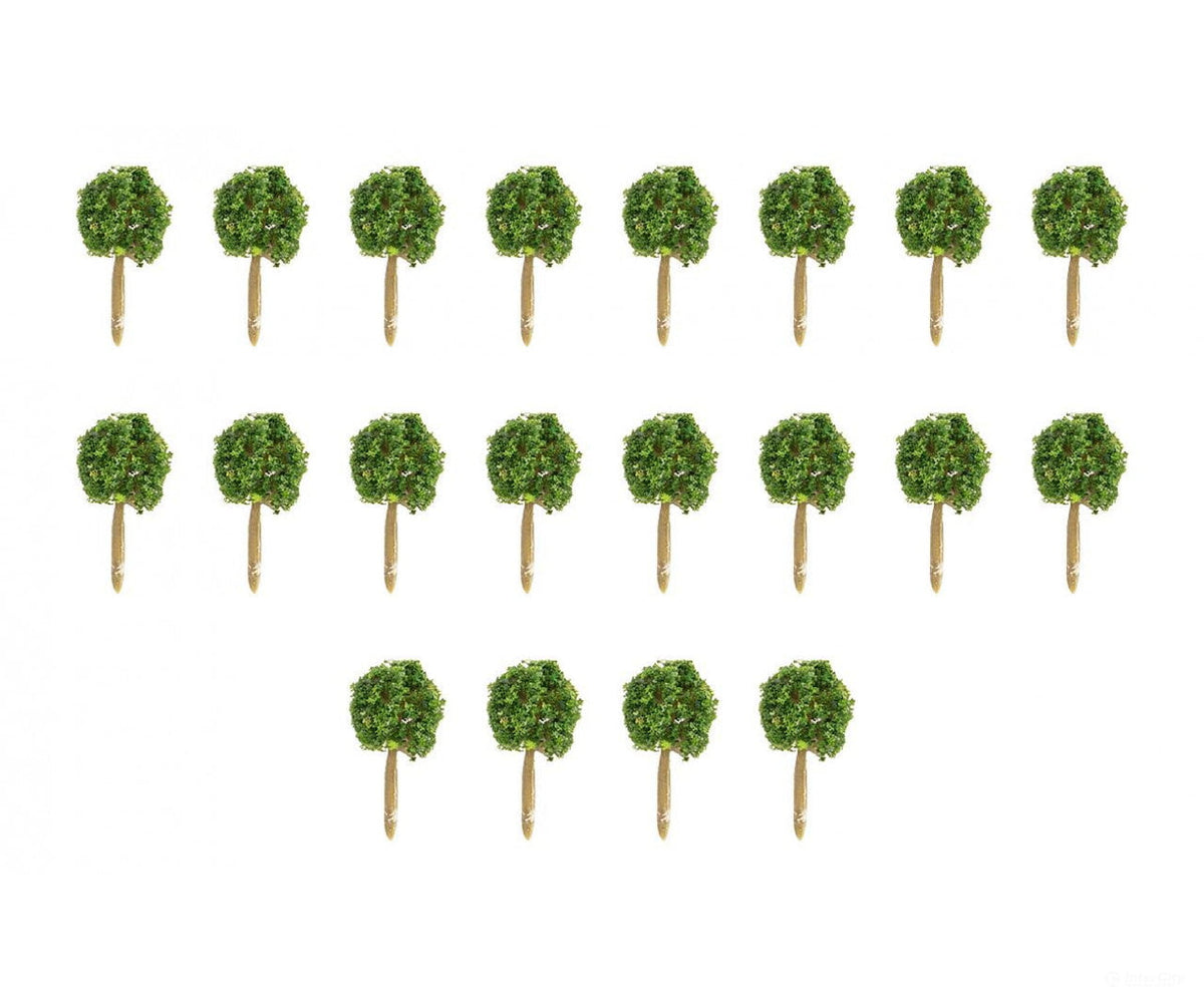 Faller 181593 HO 20 Front garden trees boxwood round - Trees & Vegetation