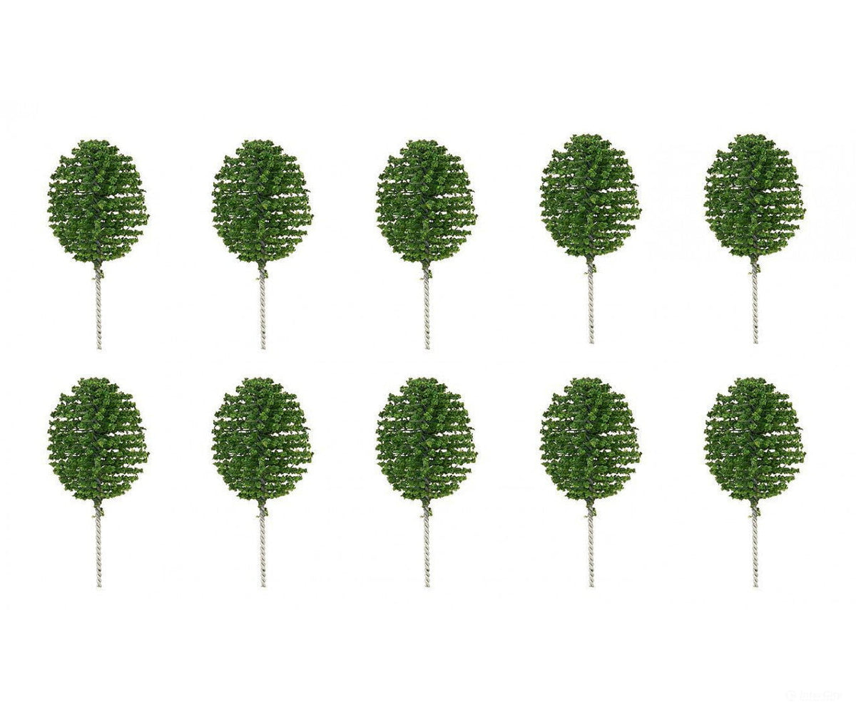 Faller 181594 HO 10 Front garden trees thuja round - Trees & Vegetation