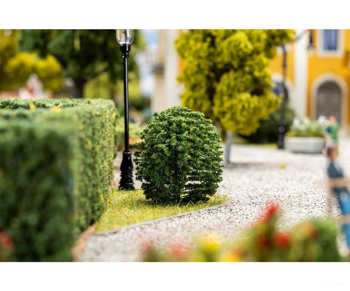 Faller 181594 HO 10 Front garden trees thuja round - Trees & Vegetation