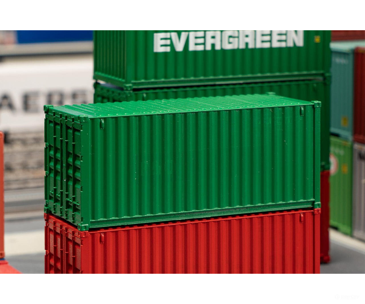 Faller 182002 Ho 20’ Container Green Freight Loads & Containers