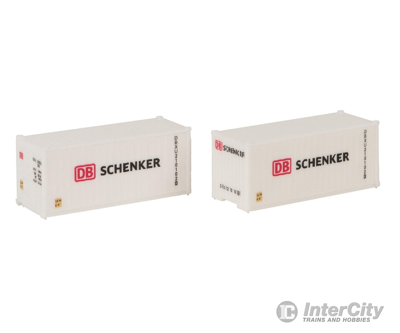 Faller 182053 Ho 20’ Container Db Set Of 2 Freight Loads & Containers