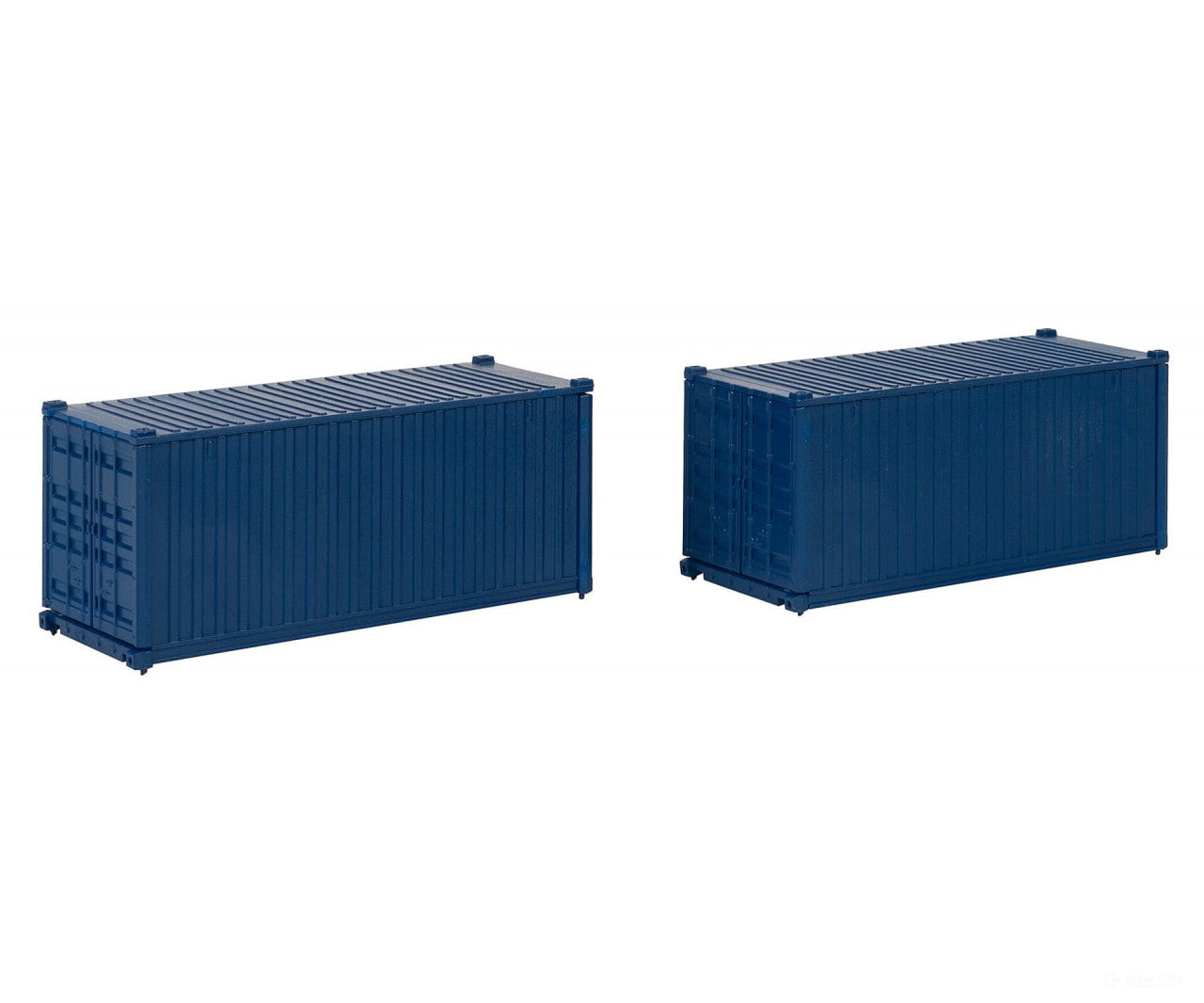 Faller 182054 Ho 20’ Container Blue Set Of 2 Freight Loads & Containers