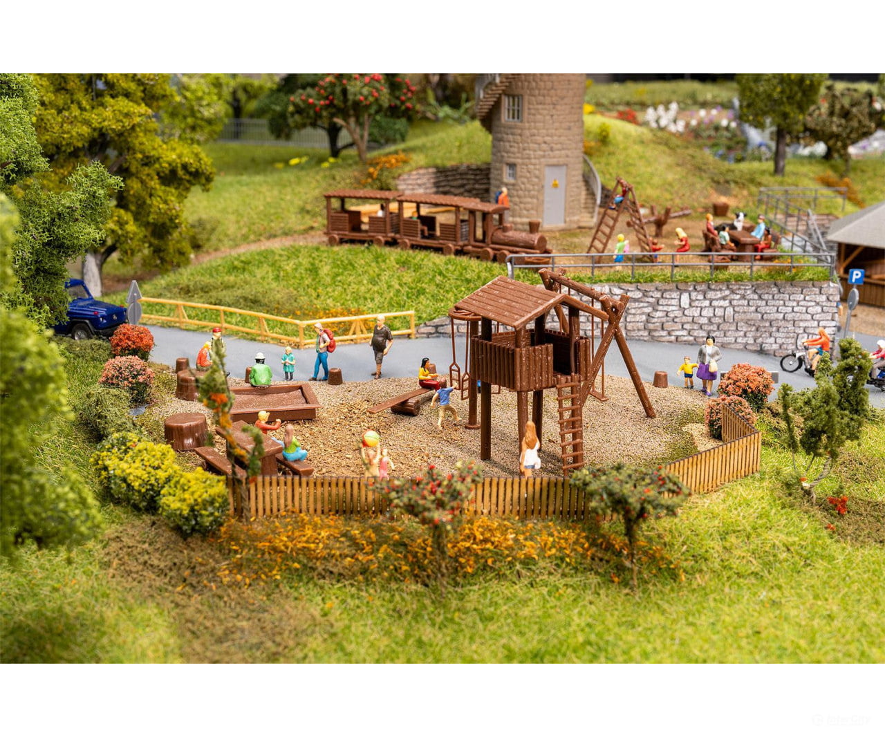 Faller 190036 Ho Adventure Playground Promotional-Set Structures