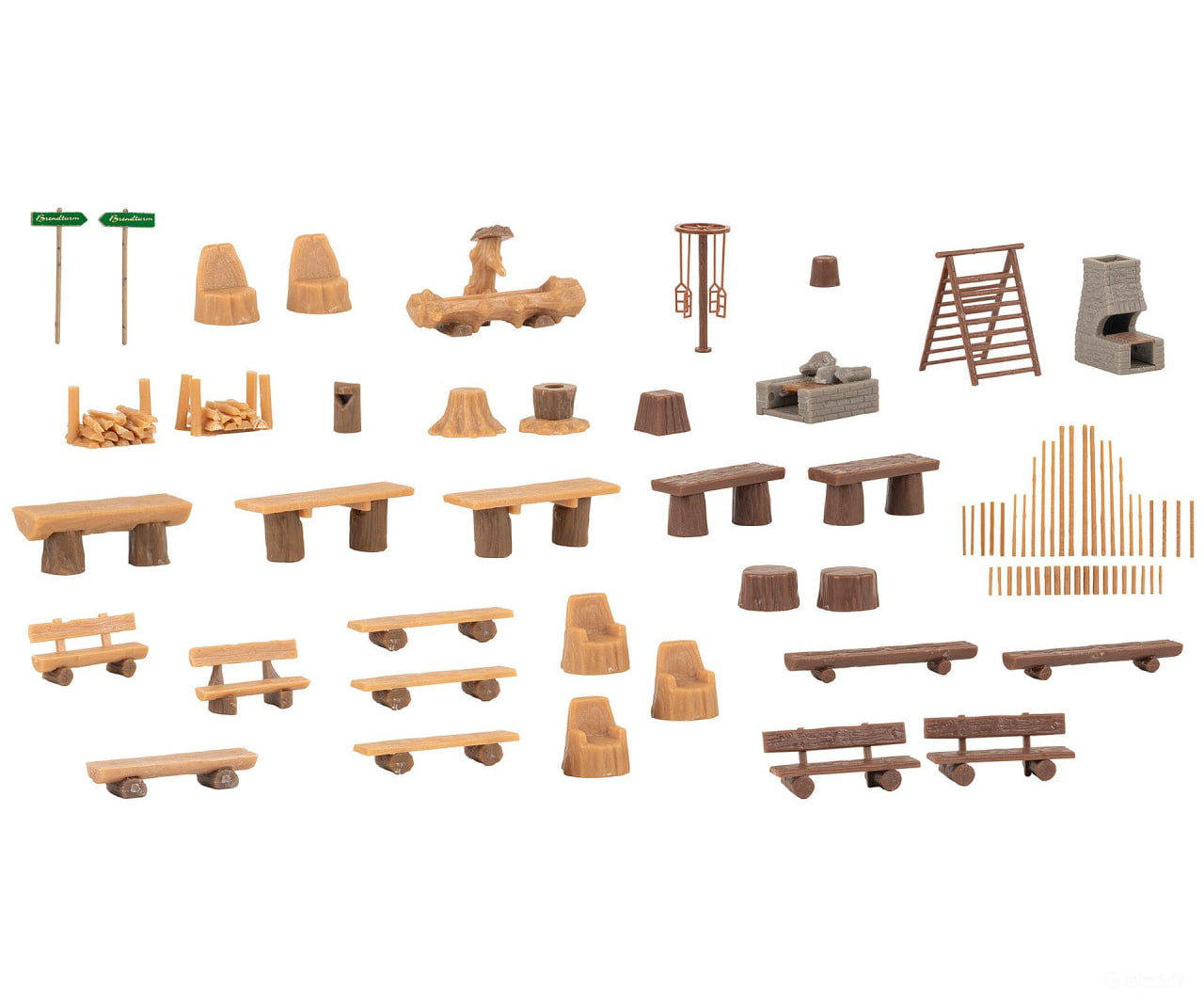 Faller 190036 Ho Adventure Playground Promotional-Set Structures