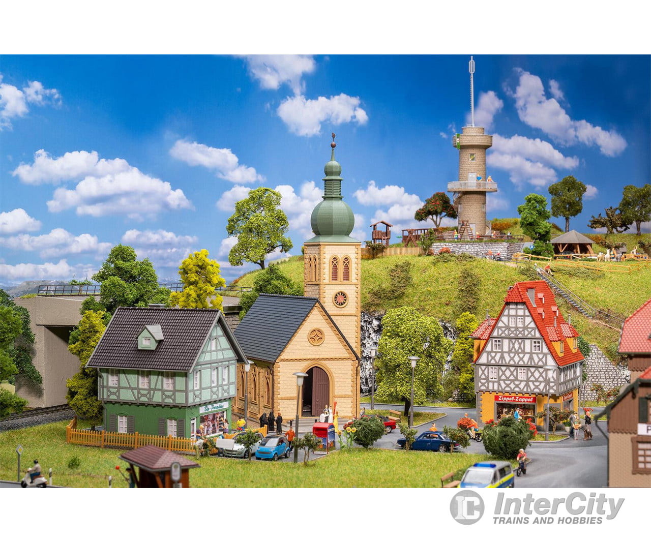 Faller 190038 Ho Village Life Promotional-Set Structures