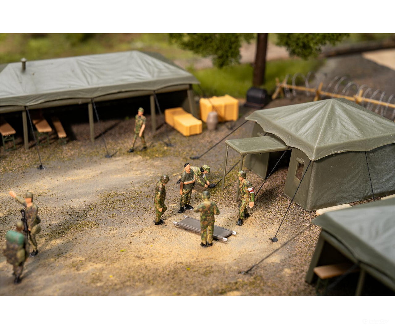 Faller 190039 Ho Armed Forces Basic Training Promotional-Set Structures