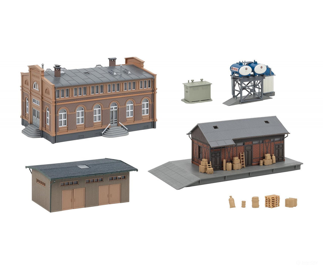 Faller 190088 HO Goods handling Promotional-Set - Structures