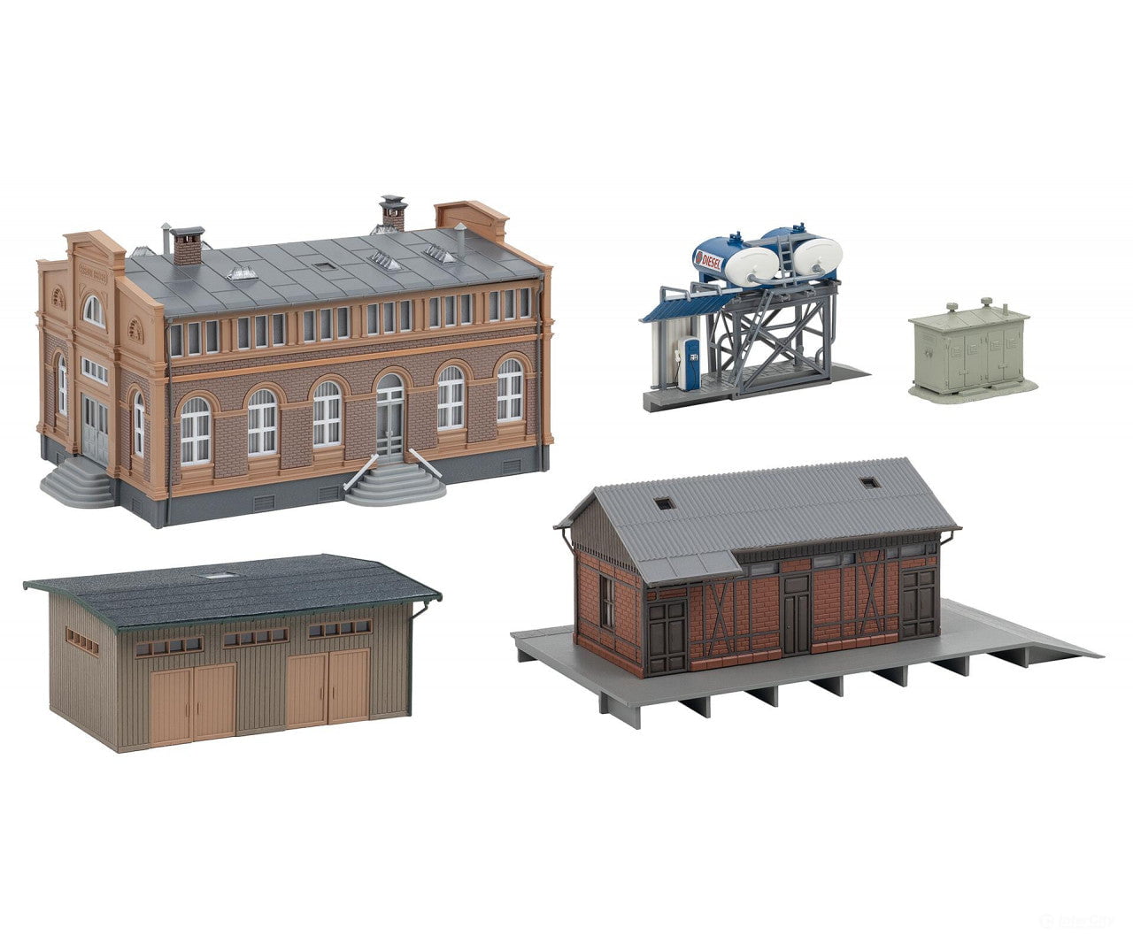 Faller 190088 HO Goods handling Promotional-Set - Structures