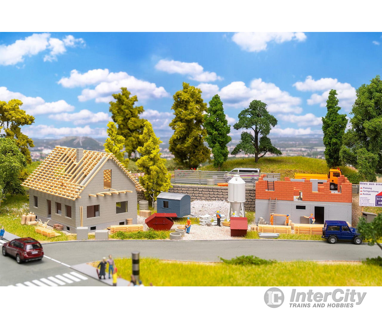 Faller 190089 HO On the building site Promotional-Set Structures