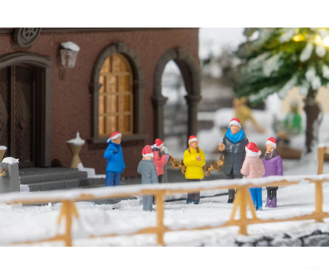 Faller 190093 HO Christmas singing Promotional-Set - Structures