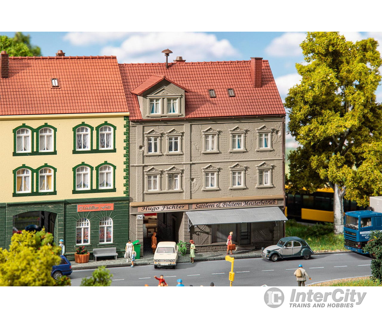 Faller 191786 Ho Town House With Saddlery Structures