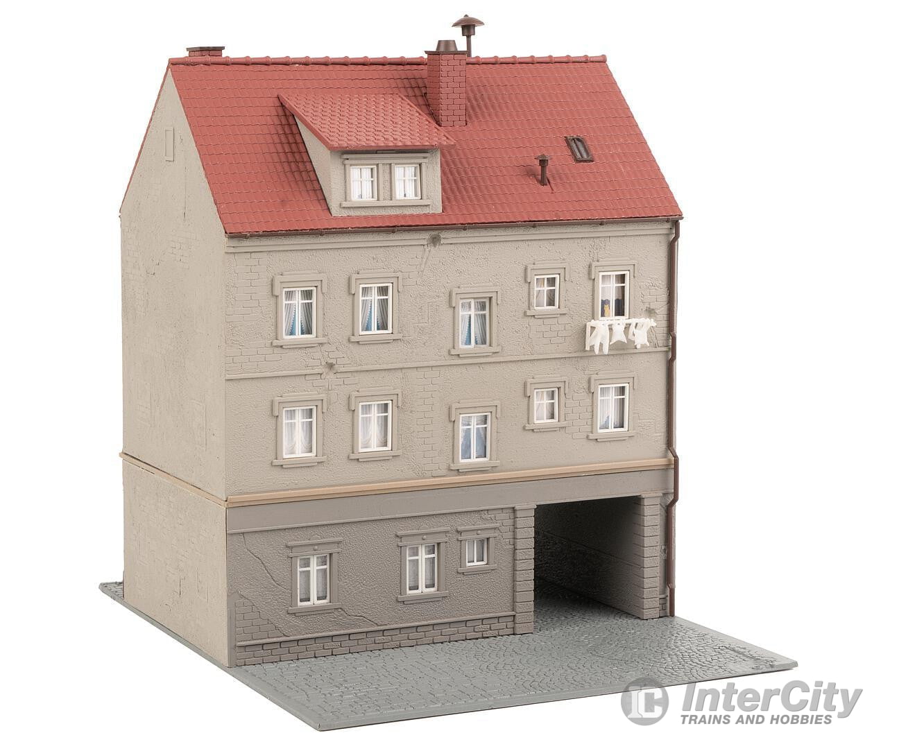 Faller 191786 Ho Town House With Saddlery Structures