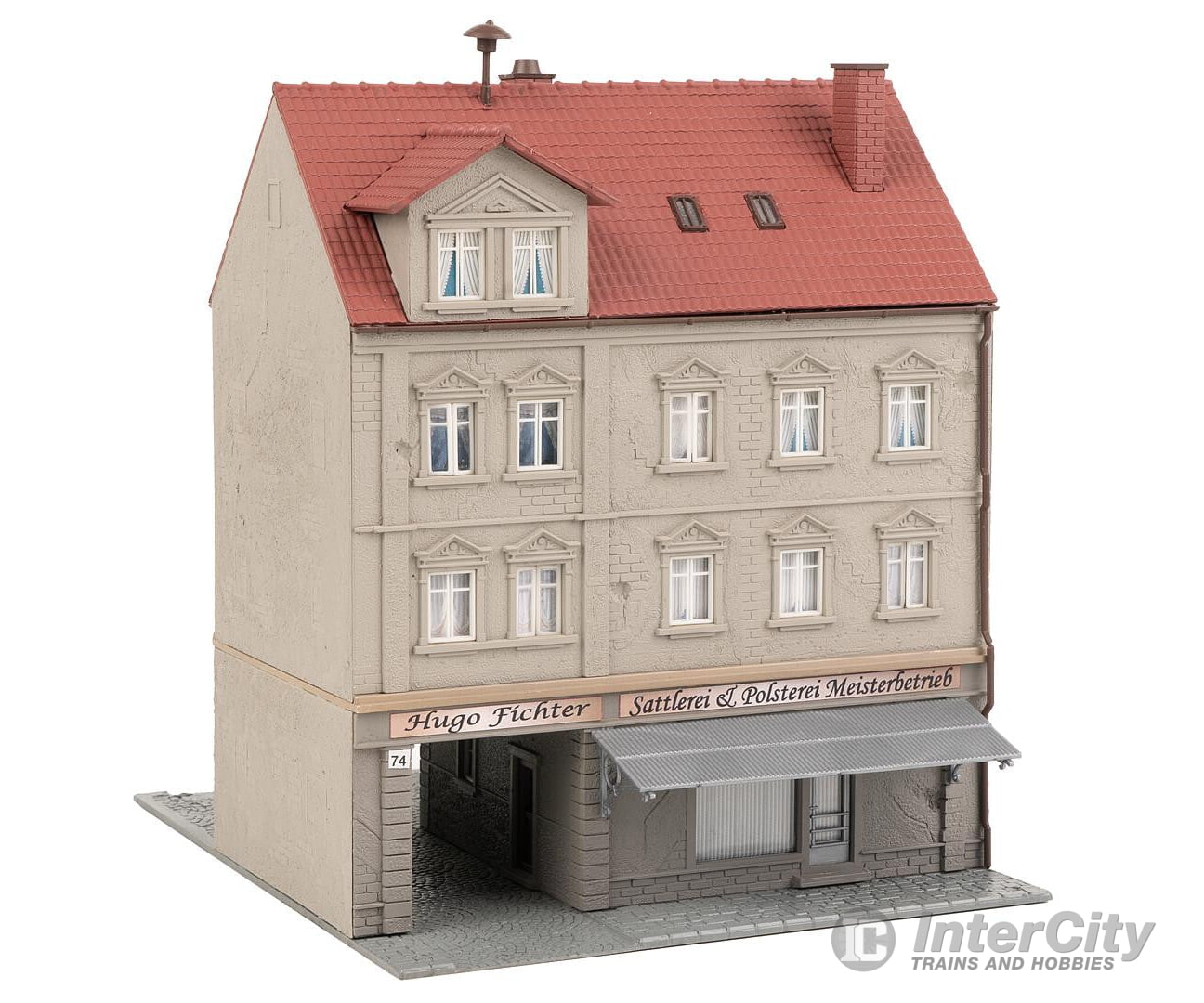 Faller 191786 Ho Town House With Saddlery Structures