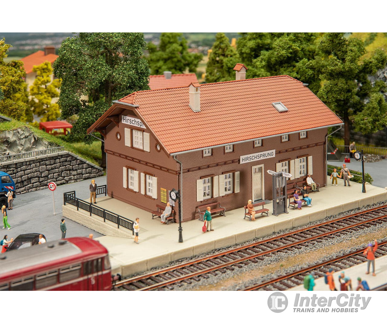 Faller 191822 Ho Hirschsprung Station Structures