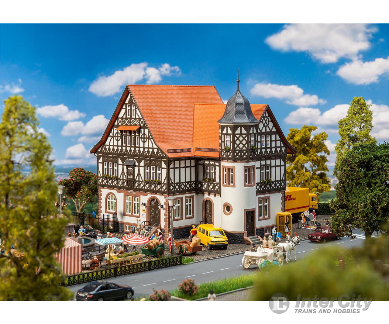 Faller 191827 HO Bad Liebenstein General post-office Structures