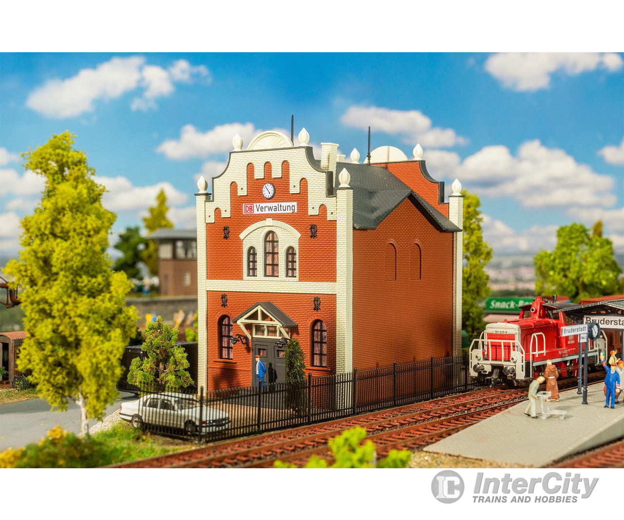 Faller 191828 HO DB Administration building Structures