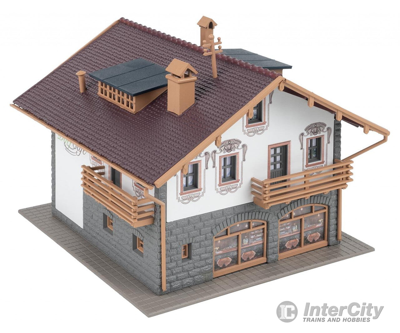 Faller 191836 HO Alpine house with café Structures