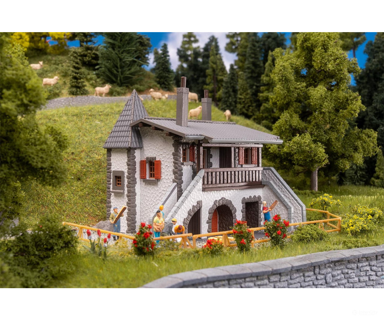 Faller 191839 HO Alpina House - Structures