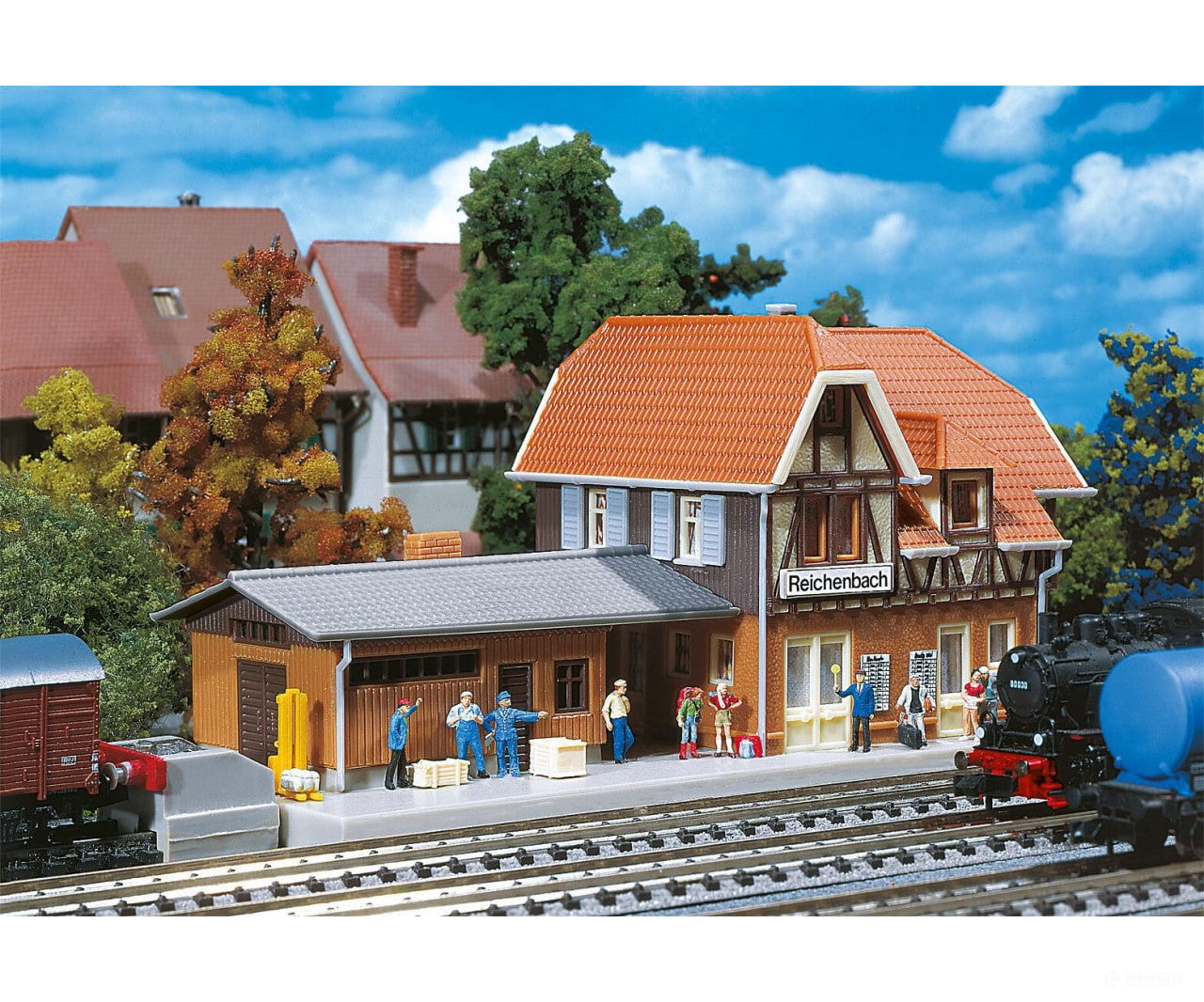 Faller 212104 N Reichenbach Station Structures