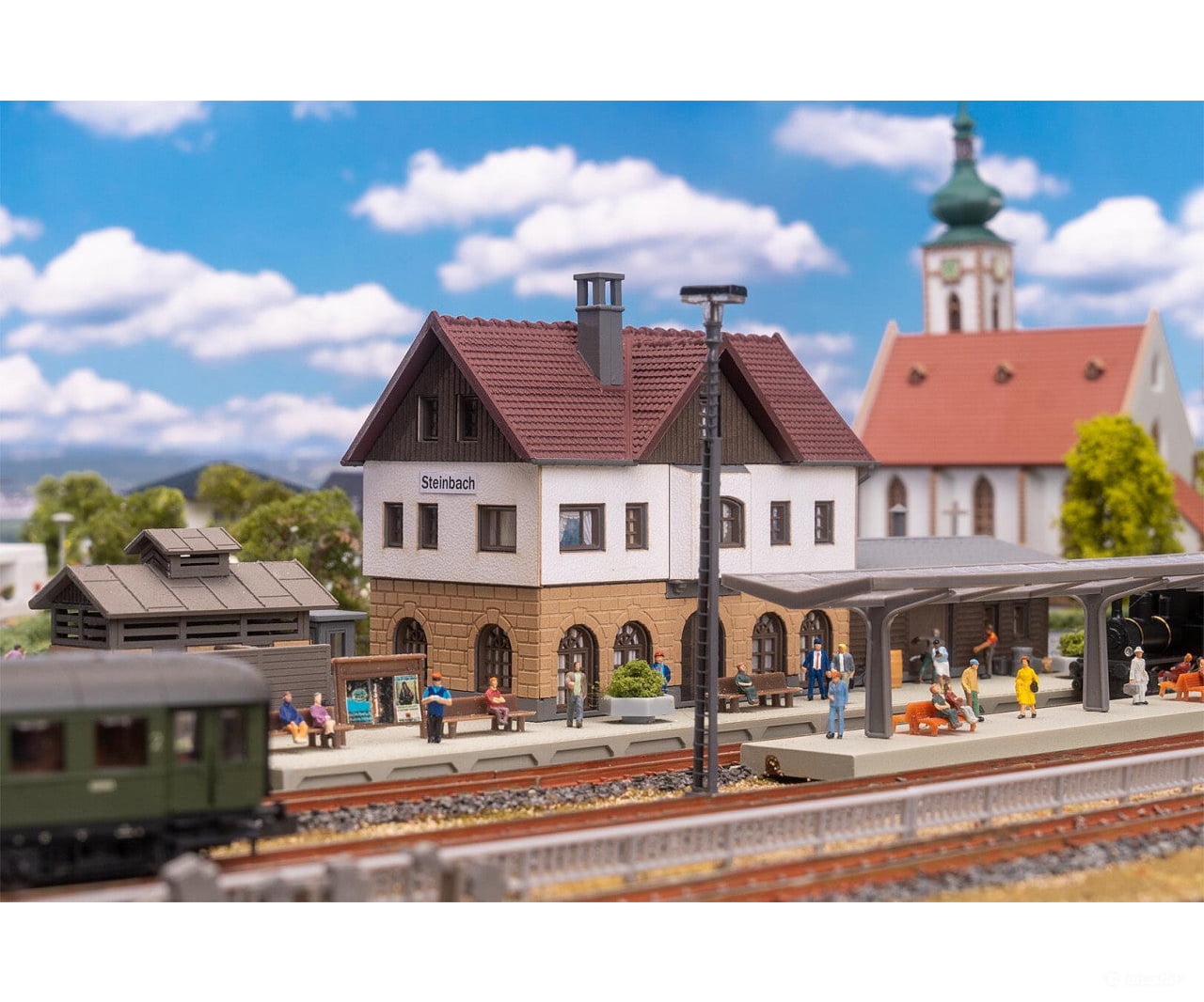 Faller 212129 N Steinbach Railway station - Structures
