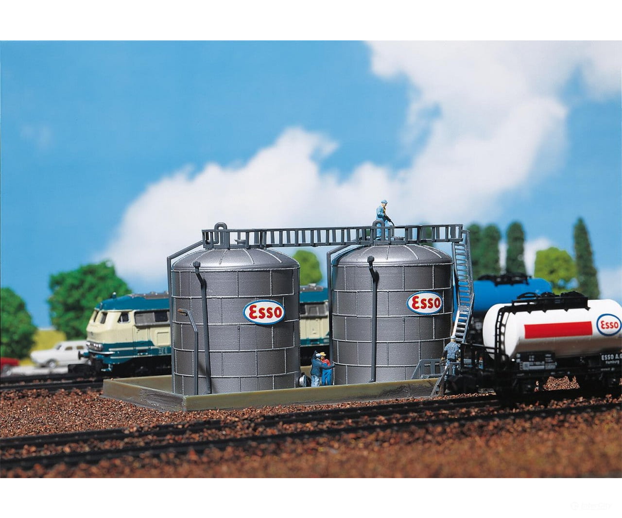 Faller 222131 N 2 Oil Storage Tanks Structures