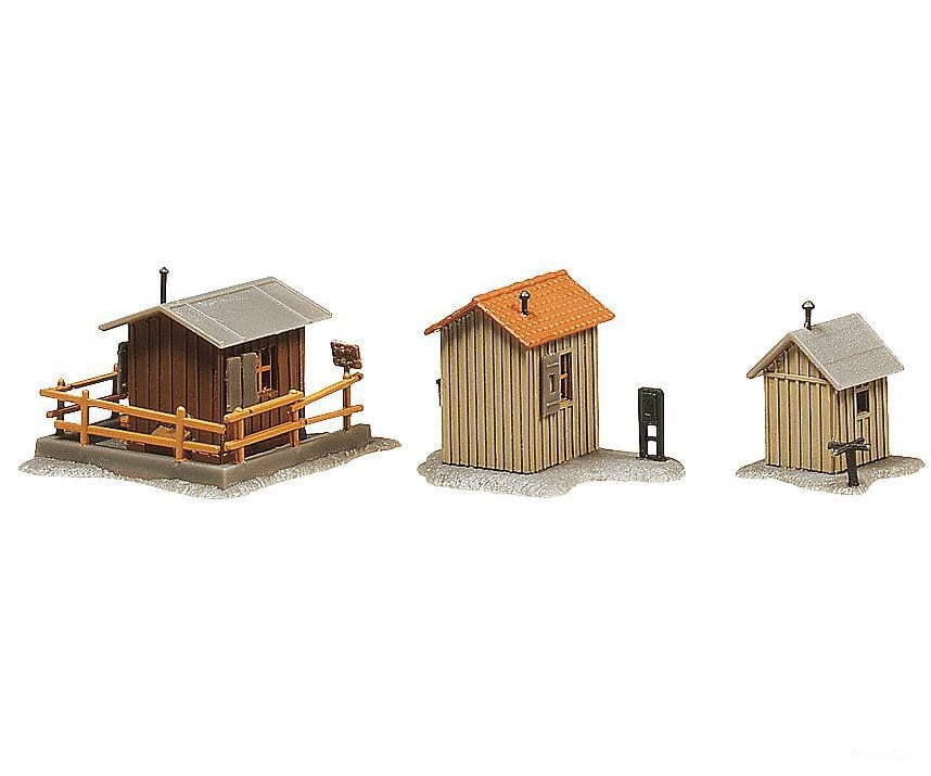 Faller 222177 N 3 Trackside Shanties Structures