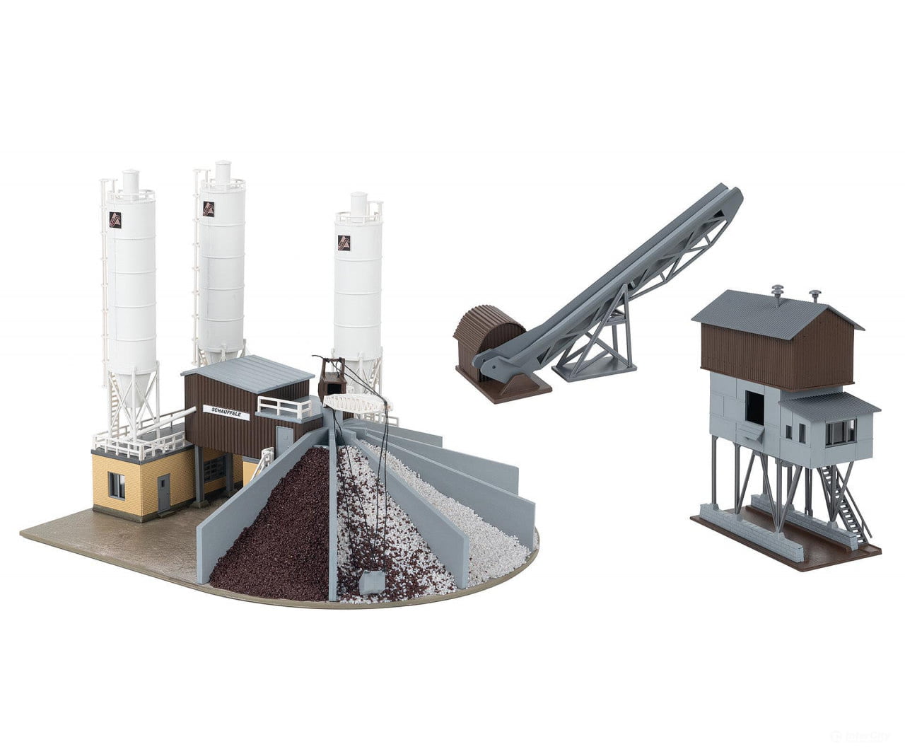 Faller 222228 N Concrete mixing plant with gravel loading silo Structures