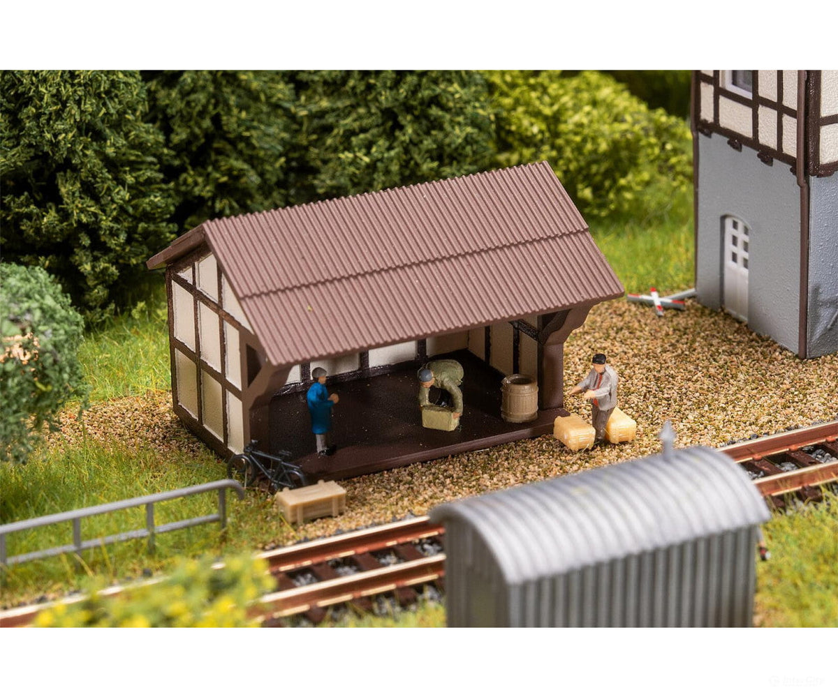 Faller 222239 N Block point with track decoration - Structures