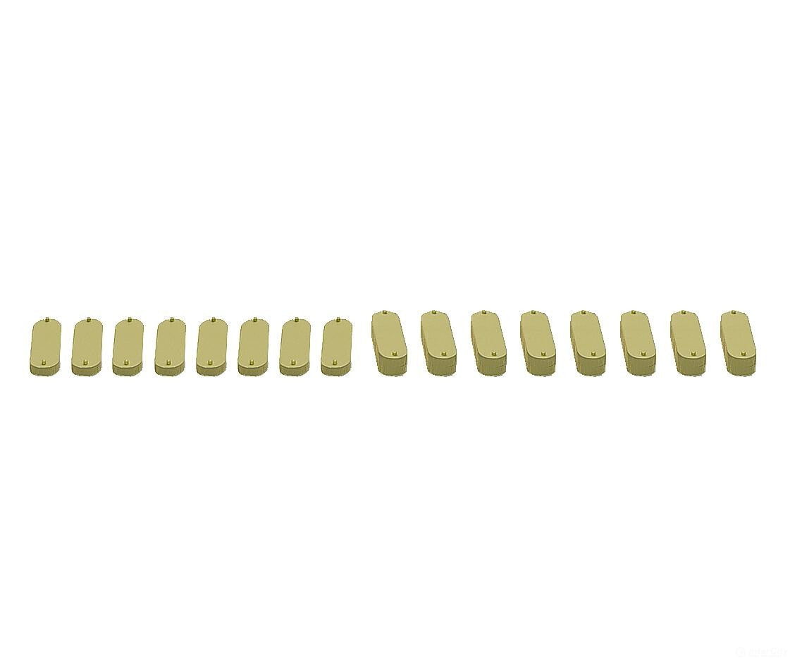 Faller 222548 N Set Of Concrete Bridge Piers Structures